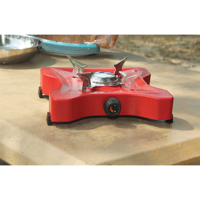 Load image into Gallery viewer, Texsport Glacier Peak Deluxe Single Burner Propane Stove