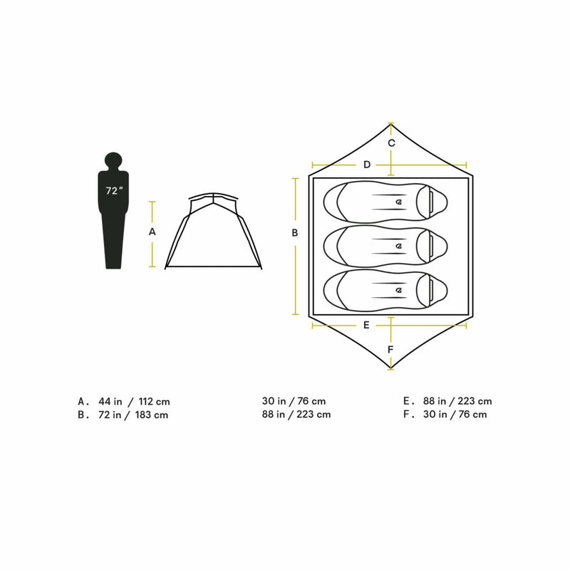 Load image into Gallery viewer, Nemo Aurora 3 Person Tent & Footprint