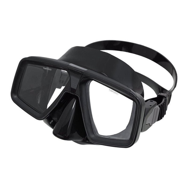 Load image into Gallery viewer, ATACLETE Low-Volume Twin Lens Dive Mask &amp; Snorkel Combo by ATACLETE
