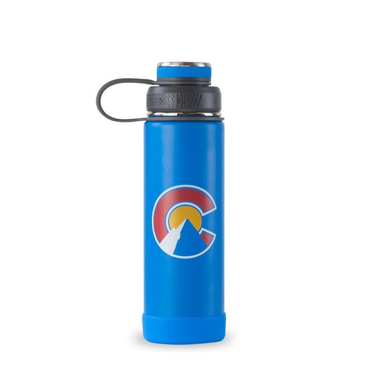 THE BOULDER - Insulated Water Bottle w/ Strainer - 20 oz by EcoVessel