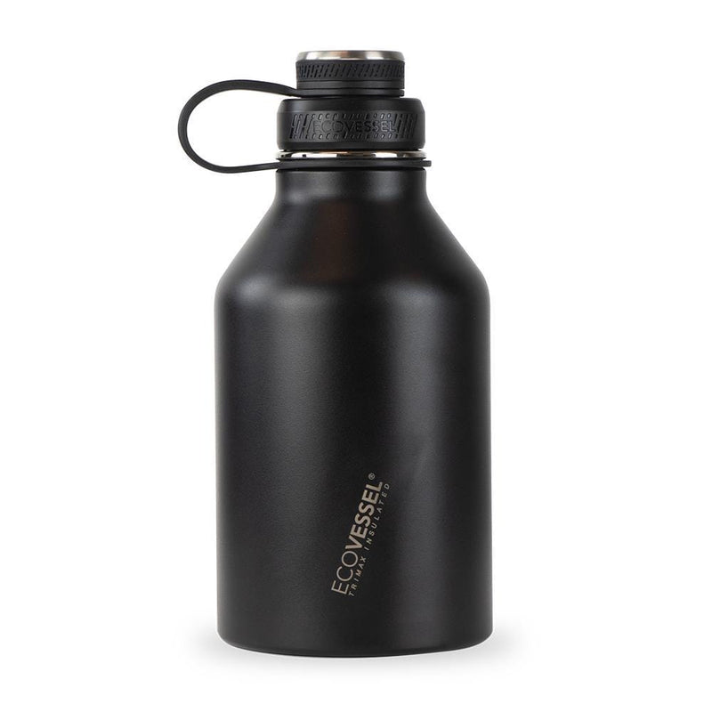 Load image into Gallery viewer, BOSS Triple Insulated Stainless Steel Growler Bottle with Infuser - 64 oz by EcoVessel