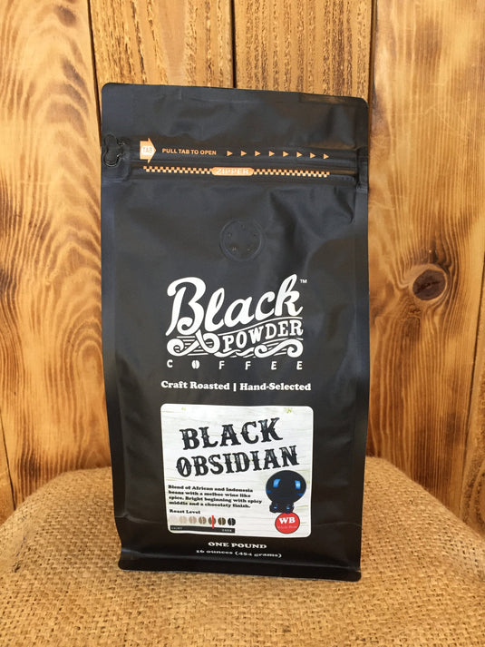 Black Obsidian Coffee Blend by Black Powder Coffee
