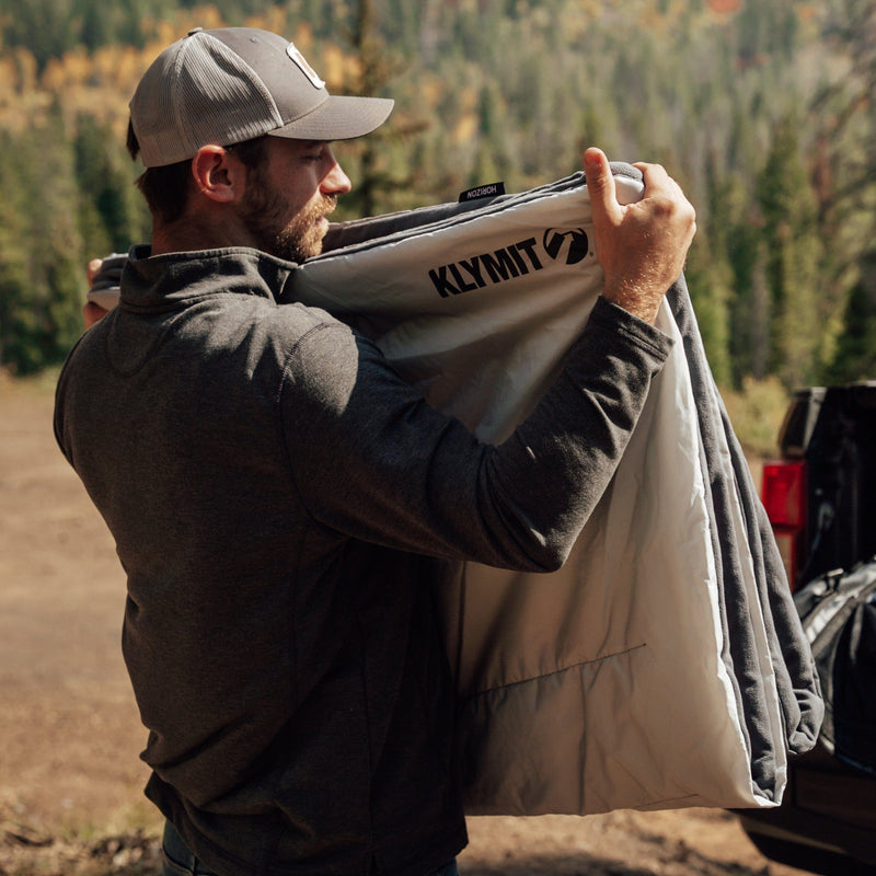 Load image into Gallery viewer, Horizon Overland Blanket - Grey by Klymit