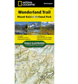 National Geographic Trails Illustrated Wonderland Trail Map