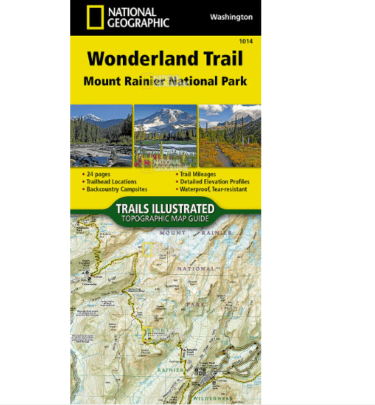 Load image into Gallery viewer, National Geographic Trails Illustrated Wonderland Trail Map