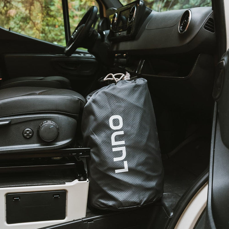 Load image into Gallery viewer, Front Cab Air Mattress — Camper Vans by Luno®