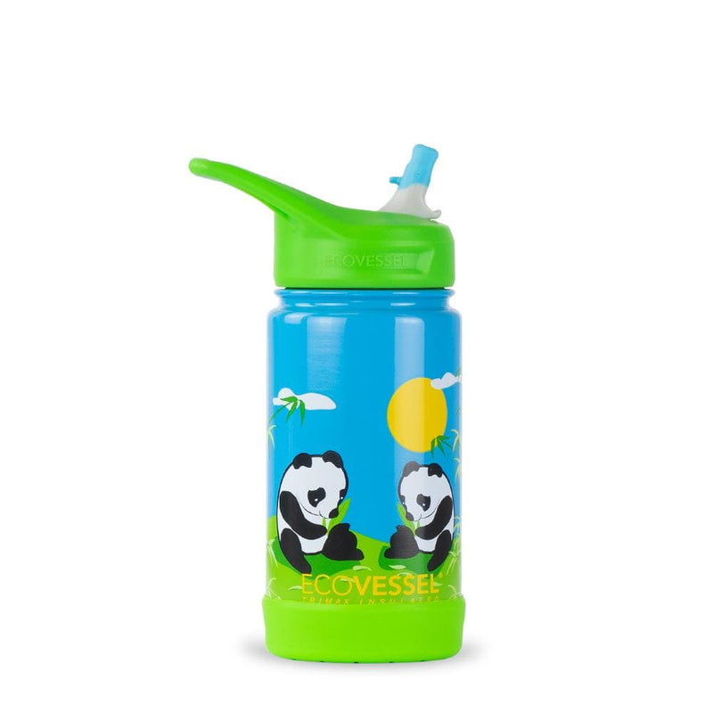 Load image into Gallery viewer, THE FROST - Insulated Stainless Steel Kids Water Bottle With Straw - 12 oz by EcoVessel