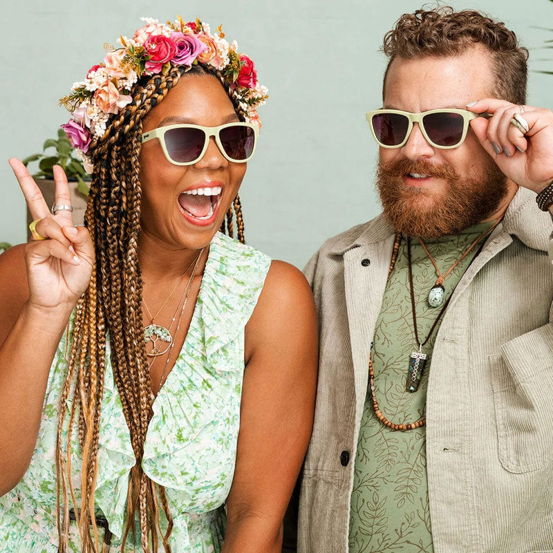 Load image into Gallery viewer, goodr Dawn of a New Sage Sunglasses