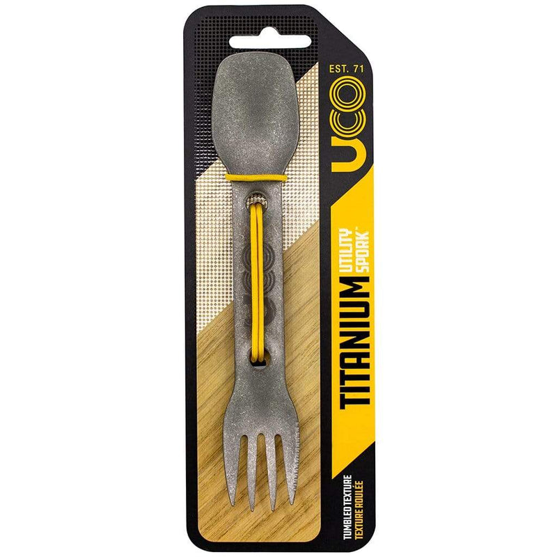 Load image into Gallery viewer, UCO Titanium Utility Spork with Tether