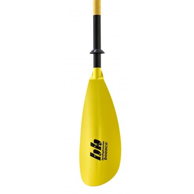 Load image into Gallery viewer, Bending Branches Bounce Black Aluminum Shaft Yellow Blade Paddle