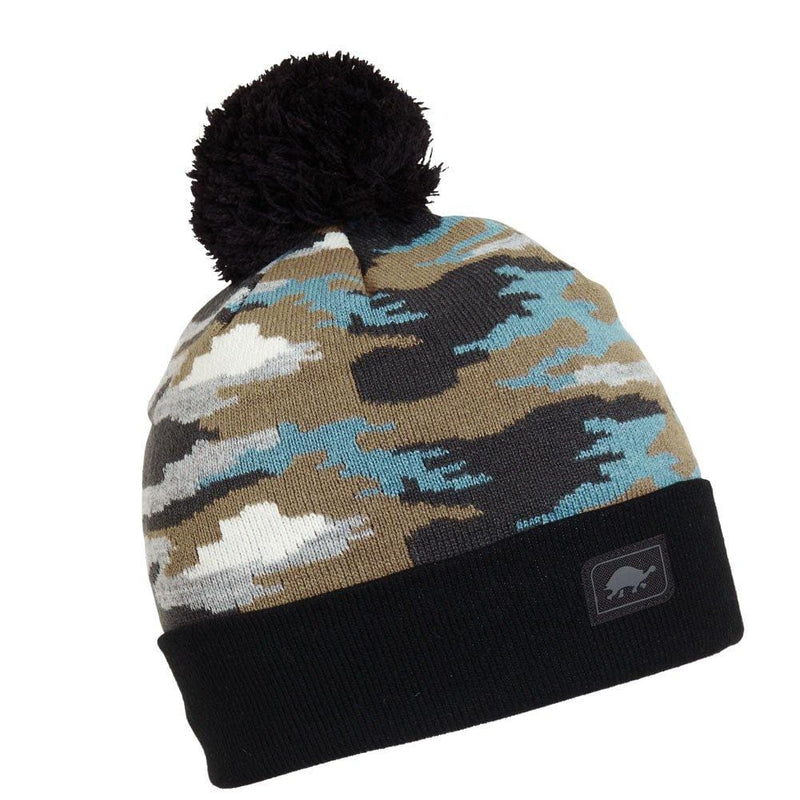 Load image into Gallery viewer, Turtle Fur BDU Pom Beanie - Boy's