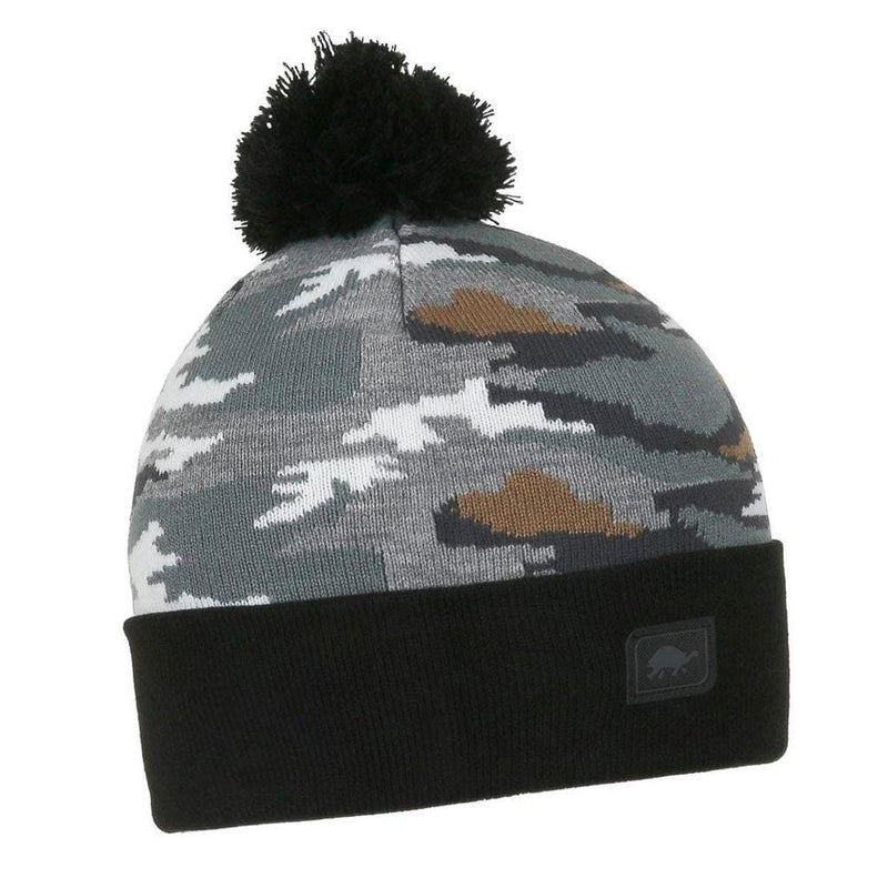 Load image into Gallery viewer, Turtle Fur BDU Pom Beanie - Boy's