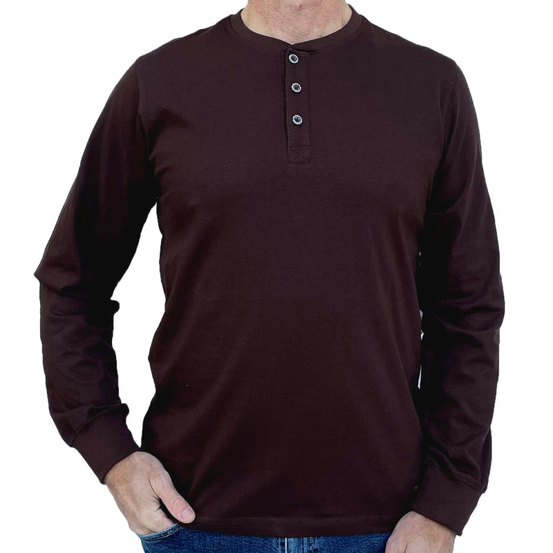 Load image into Gallery viewer, Flyshacker Mens Salt River Long Sleeve Henley- 6 oz.