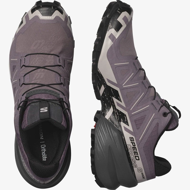 Load image into Gallery viewer, Salomon Speedcross 6 Wide Women&#39;s Trail Running Shoes
