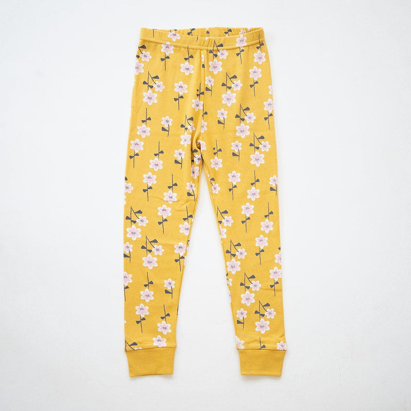 Load image into Gallery viewer, Yellow Floral Pajamas by London Littles
