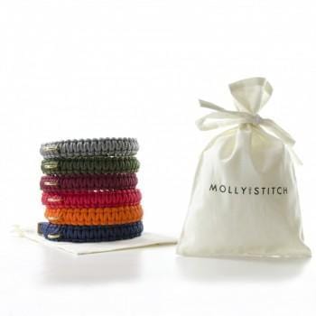 Load image into Gallery viewer, Touch of Leather Dog Collar - Redwine by Molly And Stitch US