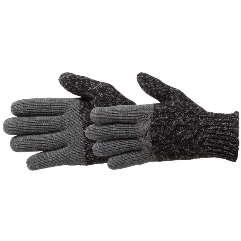 Load image into Gallery viewer, Manzella Color Blocked Cable Knit Womens Gloves