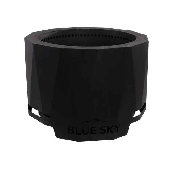 Load image into Gallery viewer, Blue Sky Outdoor Living 24 Steel Peak Patio Smokeless Fire Pit, Firewood and/or Wood Pellet Burning