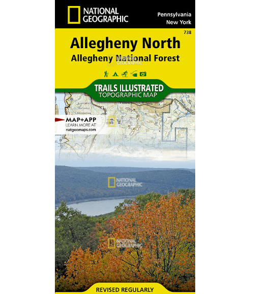 National Geographic Trails Illustrated Allegheny North [Allegheny National Forest]