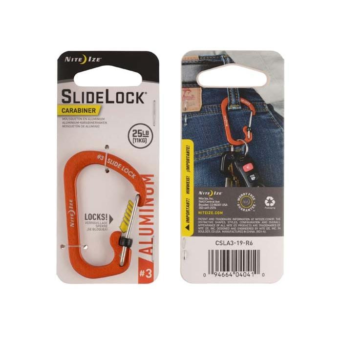 Load image into Gallery viewer, Nite Ize SlideLock Carabiner Aluminum #3