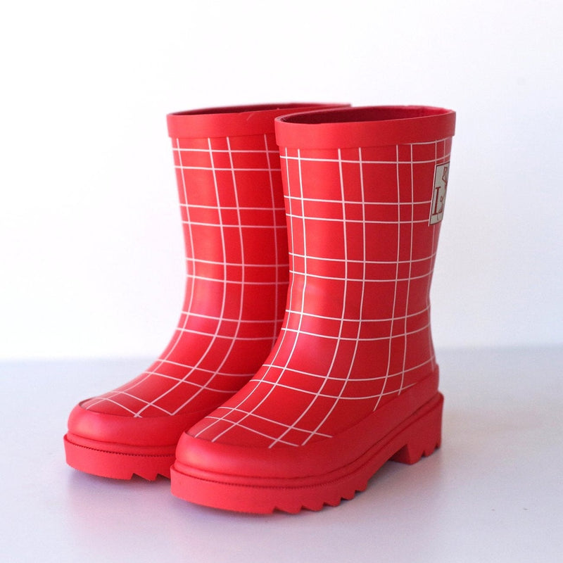Load image into Gallery viewer, Factory Seconds - King&#39;s Cross Red Rain Boot by London Littles

