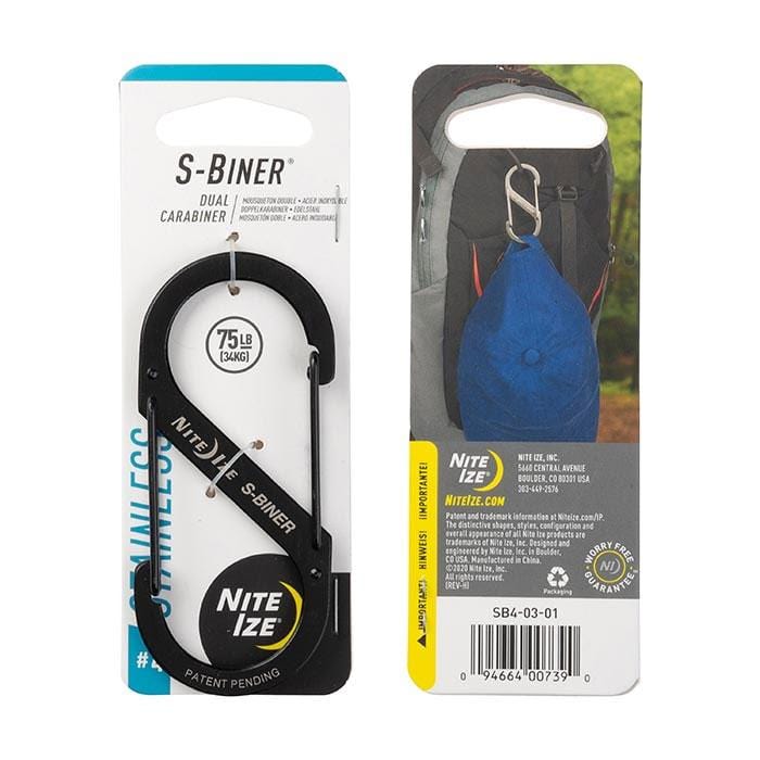 Load image into Gallery viewer, Nite Ize S-Biner Stainless Steel Dual Carabiner #4