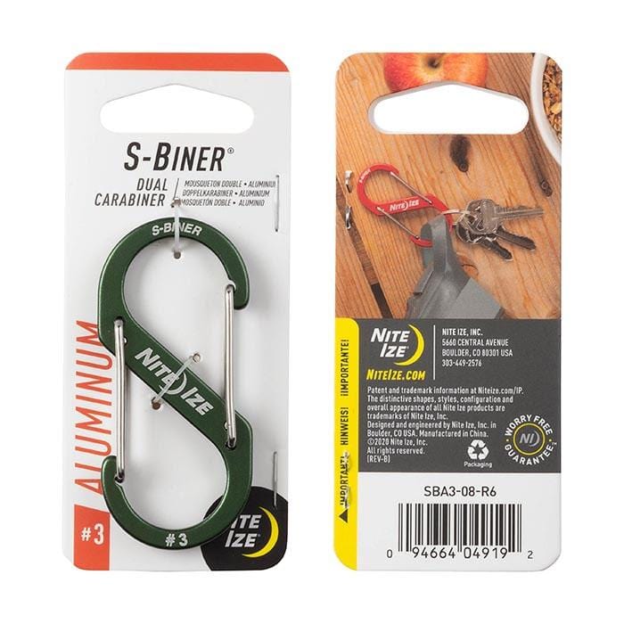 Load image into Gallery viewer, Nite Ize S-Biner Aluminum Dual Carabiner #3