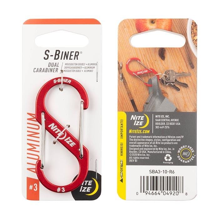 Load image into Gallery viewer, Nite Ize S-Biner Aluminum Dual Carabiner #3