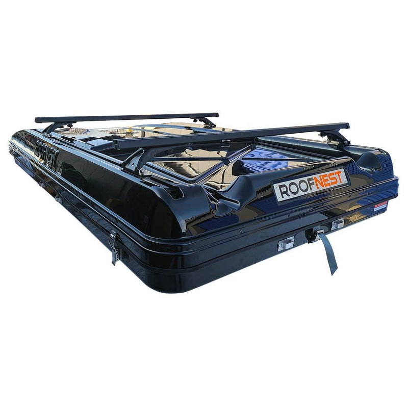 Load image into Gallery viewer, Roofnest Sparrow Adventure with Bars Rooftop Hardshell Car Tent