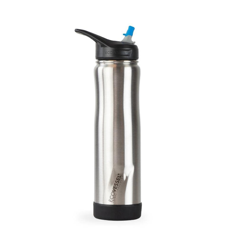 Load image into Gallery viewer, THE SUMMIT - Stainless Steel Insulated Straw Water Bottle - 24oz by EcoVessel