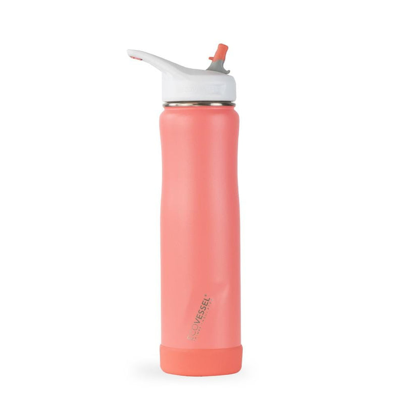Load image into Gallery viewer, THE SUMMIT - Stainless Steel Insulated Straw Water Bottle - 24oz by EcoVessel