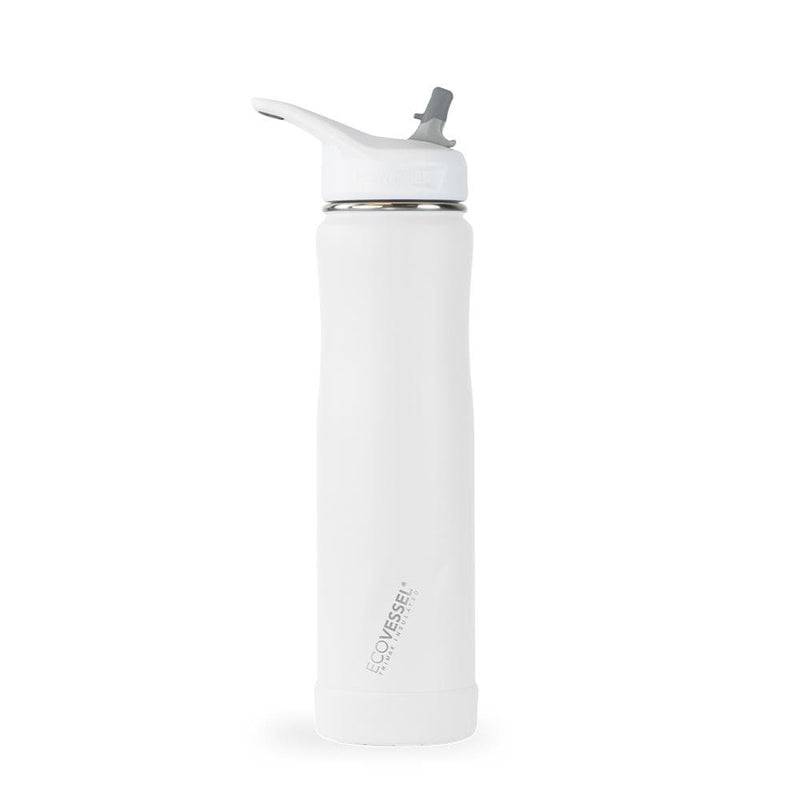 Load image into Gallery viewer, THE SUMMIT - Stainless Steel Insulated Straw Water Bottle - 24oz by EcoVessel