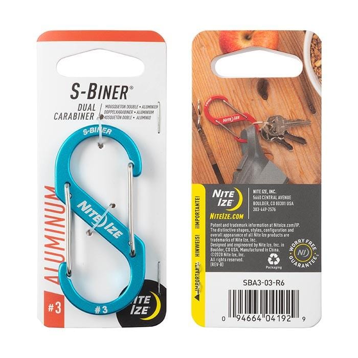 Load image into Gallery viewer, Nite Ize S-Biner Aluminum Dual Carabiner #3