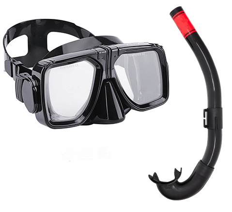 Load image into Gallery viewer, USCG Rescue Swimmer Dive Mask and Snorkel Combo by ATACLETE