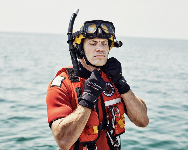 Load image into Gallery viewer, USCG Rescue Swimmer Dive Mask and Snorkel Combo by ATACLETE