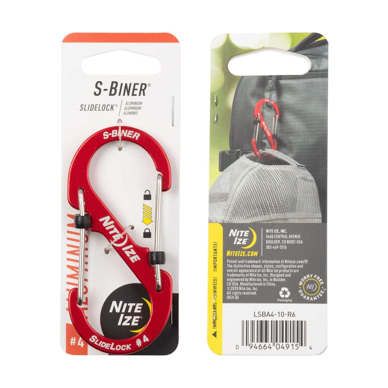 Load image into Gallery viewer, Nite Ize S-Biner SlideLock Aluminum #4