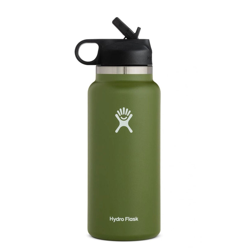 Load image into Gallery viewer, Hydro Flask 32 oz. Wide Mouth With Straw Lid 2.0 Water Bottle - Old Style