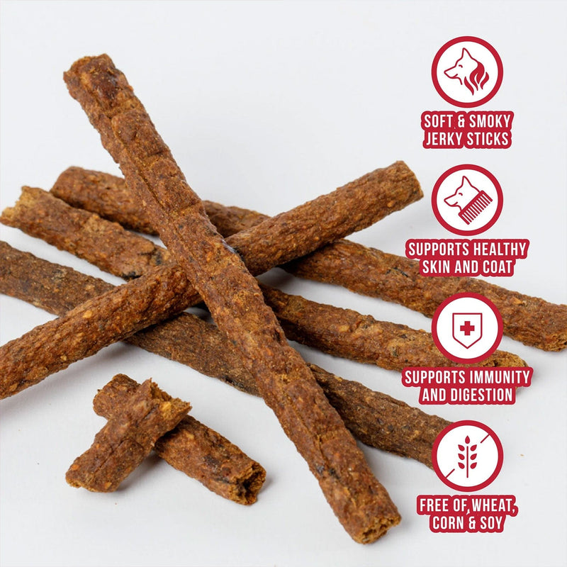 Load image into Gallery viewer, Wild Ranger Beef Jerky Dog Treats 8oz