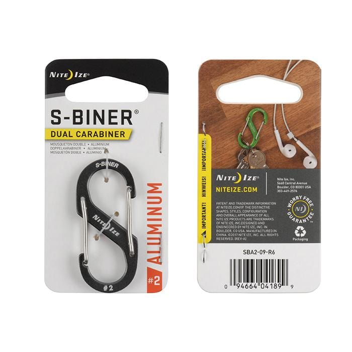 Load image into Gallery viewer, Nite Ize S-Biner Aluminum Dual Carabiner #3