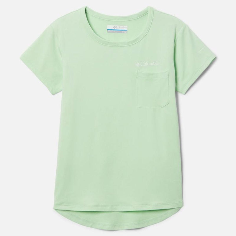 Load image into Gallery viewer, Columbia Girls Tech Trail Short Sleeve Tee