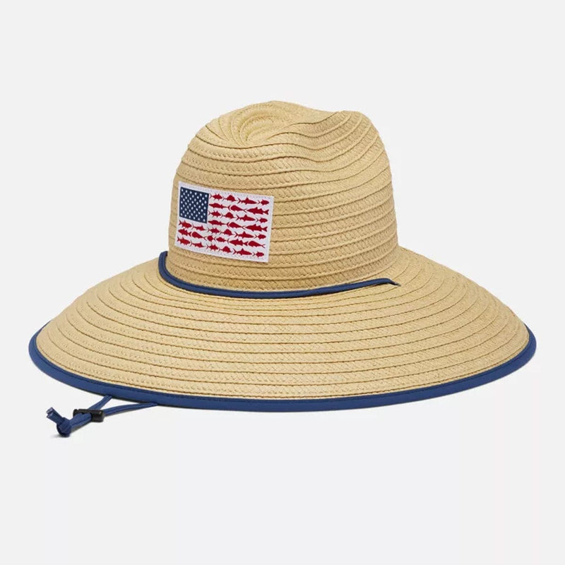 Load image into Gallery viewer, Columbia PFG Straw Lifeguard Hat