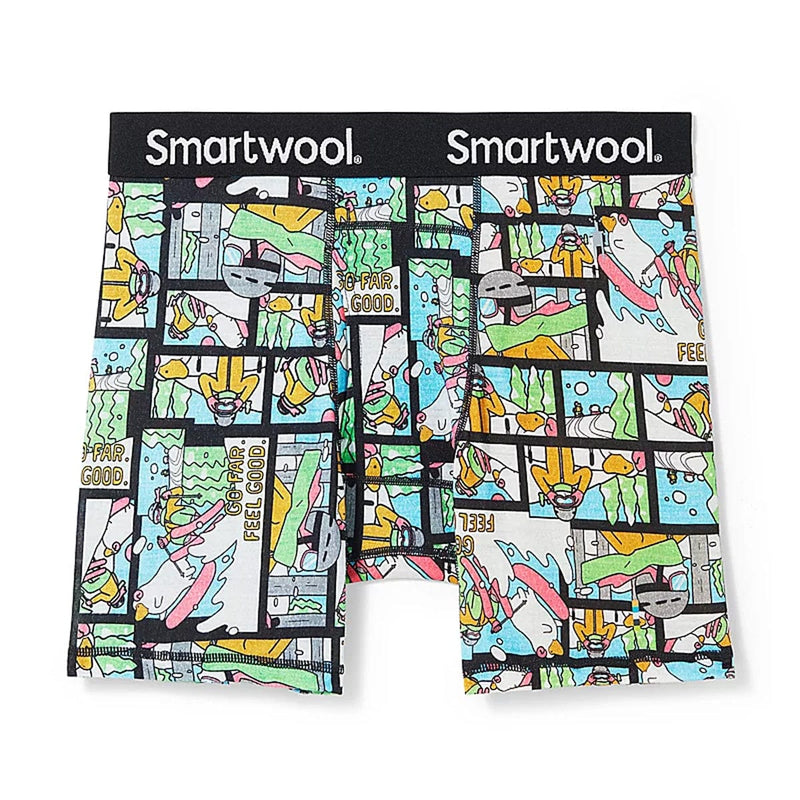 Load image into Gallery viewer, Smartwool Men's Merino Print Boxer Brief Boxer Brief