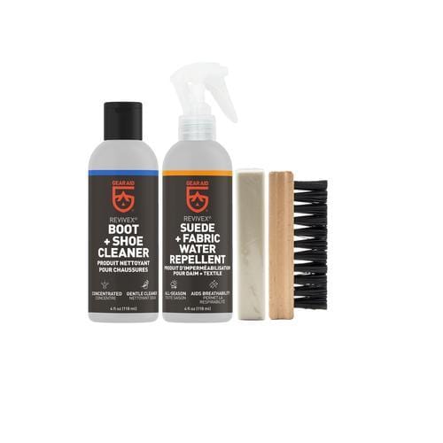 gear aid revivex Gear Aid Revivex Suede & Fabric Boot Care Kit – Campmor