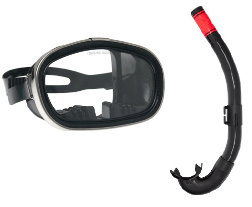 Load image into Gallery viewer, Bermuda SPEC WAR Dive Mask and Snorkel Combo by ATACLETE