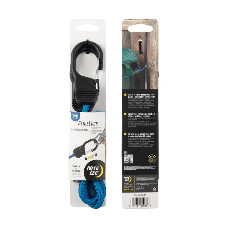 Load image into Gallery viewer, Nite Ize SlideLock Carabiner Bungee