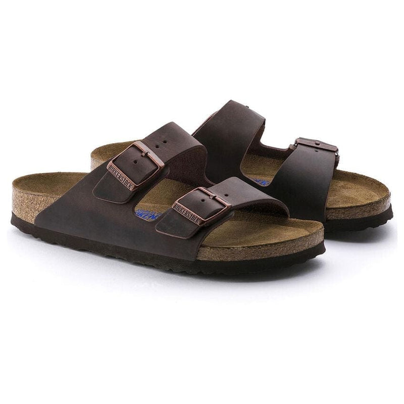 Load image into Gallery viewer, Birkenstock Arizona Narrow Soft Footbed Sandals Habana Footwear Mens by Birkenstock | Campmor
