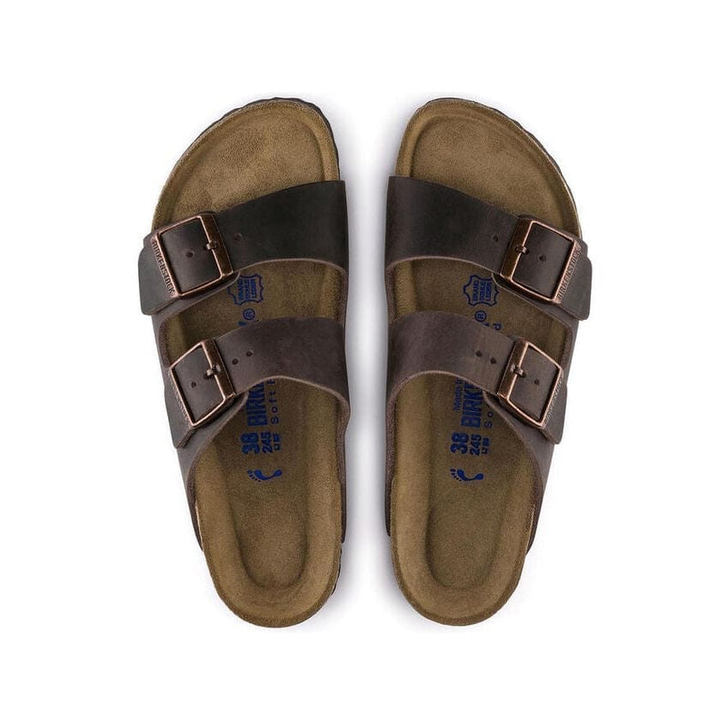Load image into Gallery viewer, Birkenstock Arizona Narrow Soft Footbed Sandals Habana Footwear Mens by Birkenstock | Campmor
