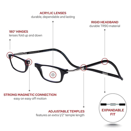 Clic Readers Expandable Glasses