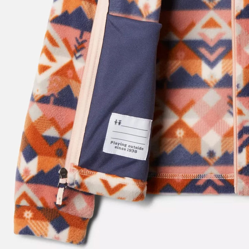 Load image into Gallery viewer, Columbia Girls Benton Springs II Printed Fleece Jacket