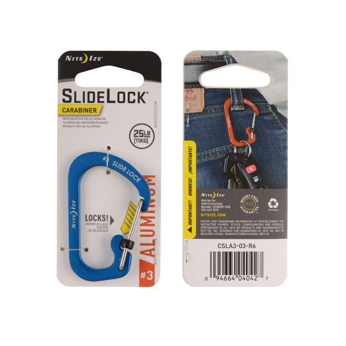 Load image into Gallery viewer, Nite Ize SlideLock Carabiner Aluminum #3